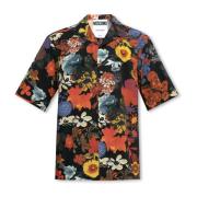 Bloemenoverhemd Moschino , Multicolor , Heren