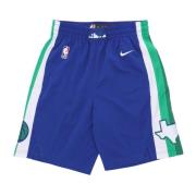 NBA City Edition Dri-Fit Swingman Shorts Nike , Blue , Heren