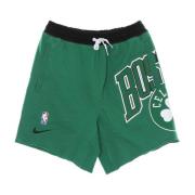 NBA Courtside Fleece Shorts Nike , Green , Heren