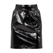 Leather Skirts Pinko , Black , Dames