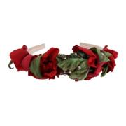 Bloemenrozen Kralen Tiara Haarband Dolce & Gabbana , Multicolor , Dame...