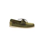 Sailor Shoes Sebago , Green , Heren