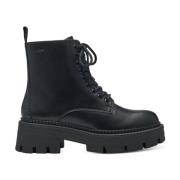 Zwarte Gesloten Booties Tamaris , Black , Dames