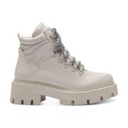 Witte gesloten booties Tamaris , White , Dames