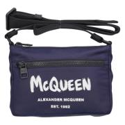 Messenger Bags Alexander McQueen , Blue , Dames