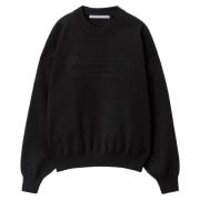 Stijlvolle Sweater voor Mannen en Vrouwen Alexander Wang , Black , Dam...