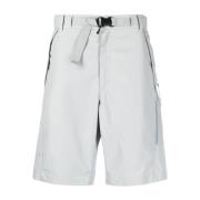 Metropolis Grijze Cargo Shorts C.p. Company , Gray , Heren