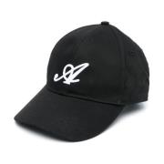 Zwarte Signature Cap Axel Arigato , Black , Unisex