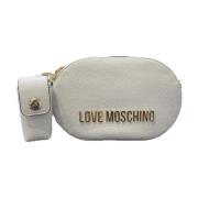 Shoulder Bags Love Moschino , White , Dames