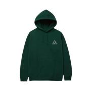 Triple Triangle Pullover Hoodie HUF , Green , Heren