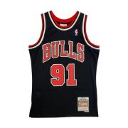 Chicago Bulls Rodman Swingman Jersey Mitchell & Ness , Black , Heren