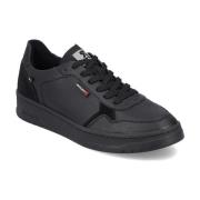 Zwarte Gesloten Sportschoenen Rieker , Black , Heren