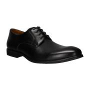 Zwarte Formele Zakelijke Schoenen Salamander , Black , Heren