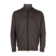 Luxe Cashmere/Wollen Jas Paul & Shark , Brown , Heren