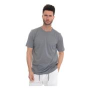 Korte mouwen ronde hals T-shirt Kiton , Gray , Heren