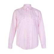 Casual overhemd Mauro Grifoni , Pink , Heren