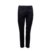 Stijlvolle katoenen Chinos voor vrouwen Dondup , Black , Dames