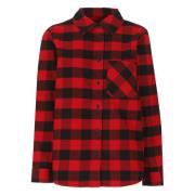 Rode Gewatteerde Overhemd van Wolmix Woolrich , Red , Heren