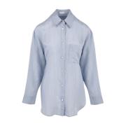 Clear Blue Colibri Shirt Douuod Woman , Blue , Dames