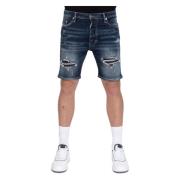 Denim Shorts My Brand , Blue , Heren