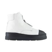 Ankle Boots Panchic , White , Dames