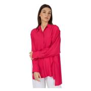 Shirts Semicouture , Red , Dames
