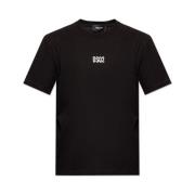 Logo T-shirt Dsquared2 , Black , Heren