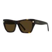 Schildpad Cat Eye Zonnebril Givenchy , Brown , Dames