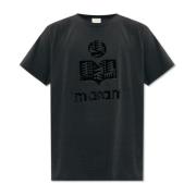 ‘Zafferh’ T-shirt Isabel Marant , Black , Heren