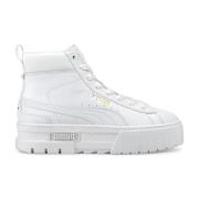 Witte Mid Booties Puma , White , Dames
