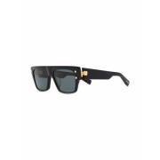 Zwarte zonnebril met originele accessoires Balmain , Black , Unisex