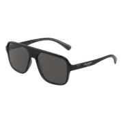 Stijlvolle Sungles Step Injection 6134 Dolce & Gabbana , Black , Heren