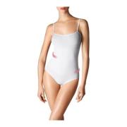 Witte Vormende Body Wolford , White , Dames