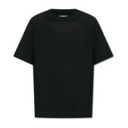 Katoenen T-shirt Jil Sander , Black , Heren