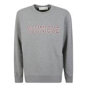 Younique Logo Sweatshirt Golden Goose , Gray , Heren