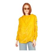 Gele Opvouwbare Jas met Capuchon OOF Wear , Yellow , Dames