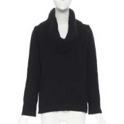 Pre-owned Wool tops Alexander McQueen Pre-owned , Black , Dames