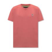 T-shirt met logo patch PS By Paul Smith , Pink , Heren