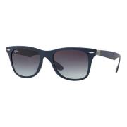 Matte Blue Sungles with Dark Grey Shaded Lenses Ray-Ban , Blue , Heren