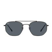 Zonnebril met onregelmatige vorm en blauwe kristallen Ray-Ban , Black ...