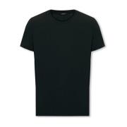 T-shirt met logo Tom Ford , Black , Heren