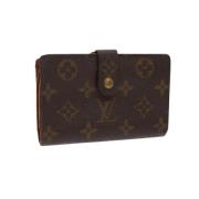 Pre-owned Canvas wallets Louis Vuitton Vintage , Brown , Dames