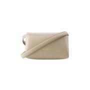 Pre-owned Leather handbags Marni Pre-owned , Beige , Dames