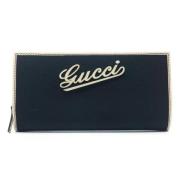 Pre-owned Canvas wallets Gucci Vintage , Blue , Dames