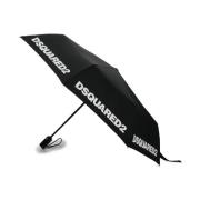 Zwarte Accessoires Paraplu Dsquared2 , Black , Heren