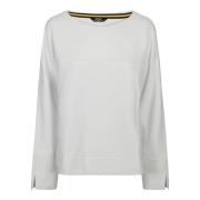 Juliet Sweatshirt van Katoen K-Way , White , Dames