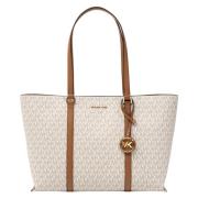 Stijlvolle Grote Schoudertas Michael Kors , Beige , Dames