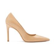 Extravagante Puntige Pomp Stuart Weitzman , Beige , Dames