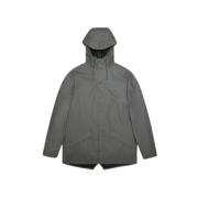 Moderne Unisex Waterdichte Jas Rains , Gray , Heren