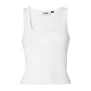 Mouwloze Top Gcds , White , Dames